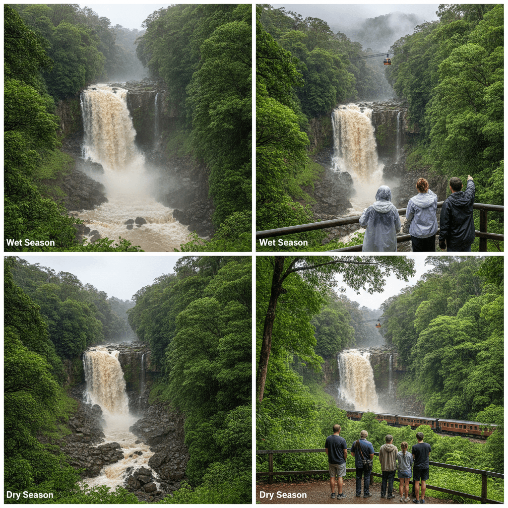 Barron Falls Wet Season vs Dry: When to Visit