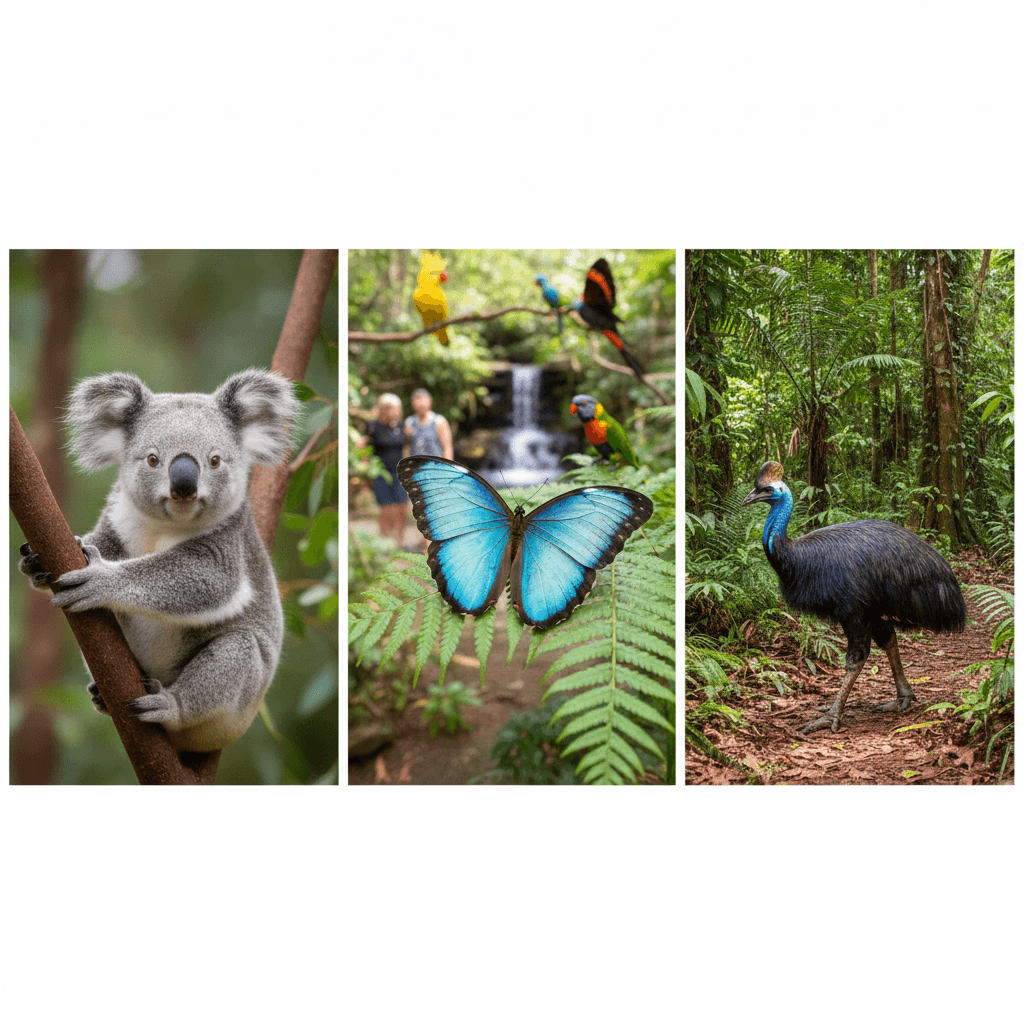 Kuranda Wildlife Experiences: Koalas, Birds, Butterflies and More